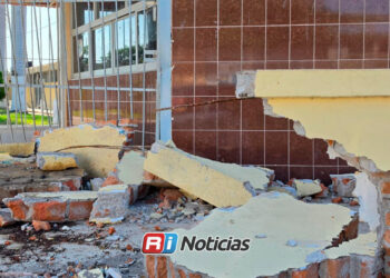 A diez días del accidente, sigue sin repararse acceso de la Secundaria Federal 6