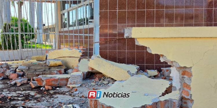 A diez días del accidente, sigue sin repararse acceso de la Secundaria Federal 6