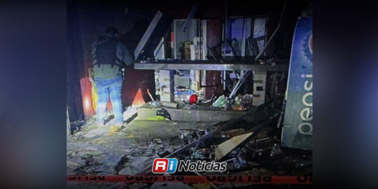 Lanzan artefacto explosivo en expendio de cerveza, deja dos personas sin vida en Concordia