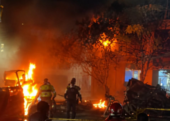 Un camión cargado con explosivos estalló la madrugada de este sábado en Colombia, deja 11 heridos