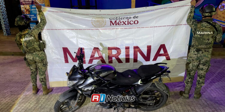 Marina detiene a presunto infractor y rescata a persona privada de la libertad en Mazatlán