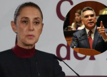 Sheinbaum arremete contra Alejandro Moreno por pedir a EU cancelar visas a mexicanos: “va a agacharse”
