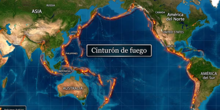¿Qué es el Cinturón de Fuego del Pacífico, por qué el 90% de terremotos ocurre en esta zona y qué países abarca?