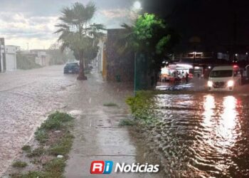 Lluvias fuertes ponen en alerta cruces peligrosos de Culiacán