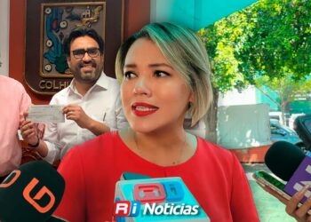 Erika Sánchez pide licencia definitiva de Juan de Dios Gámez