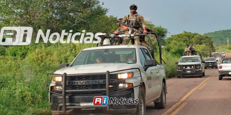 Despliegan impresionante operativo en la zona rural de Mazatlán tras reportes de balaceras