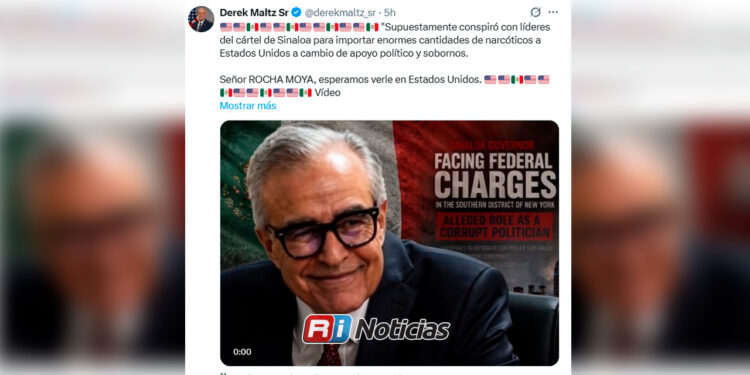 Exdirector de la DEA lanza mensaje contra Rocha Moya y difunde video relacionado con “El Chapo”