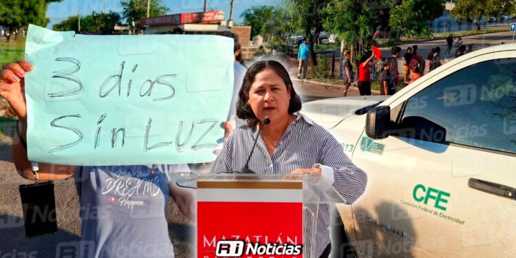 Ante protestas por cortes de luz, alcaldesa pide no cerrar vialidades