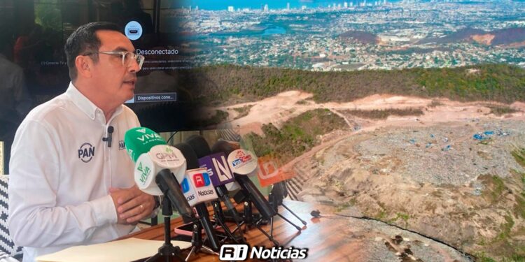 “No podemos dejar pasar otro mes con el basurón”: Felipe Parada exige soluciones al Gobierno de Mazatlán