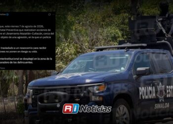 SSP confirma un Policía Estatal herido tras agresión armada en el libramiento Mazatlán-Culiacán