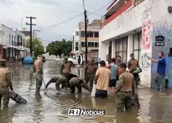 Activa Marina Fase de Auxilio del Plan Marina tras fuertes lluvias en Mazatlán