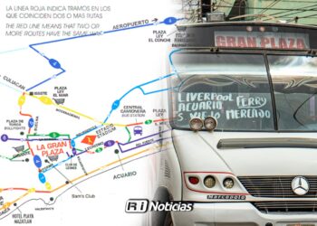 Ruta Gran Plaza no fue suspendida; modificó parte de su recorrido durante vacaciones