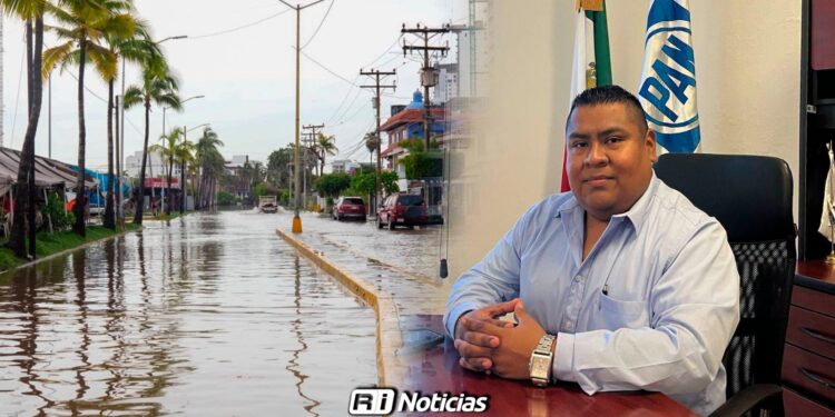 Mazatlán crece en torres, pero no en drenaje: PAN advierte socavones, aguas negras y hartazgo ciudadano