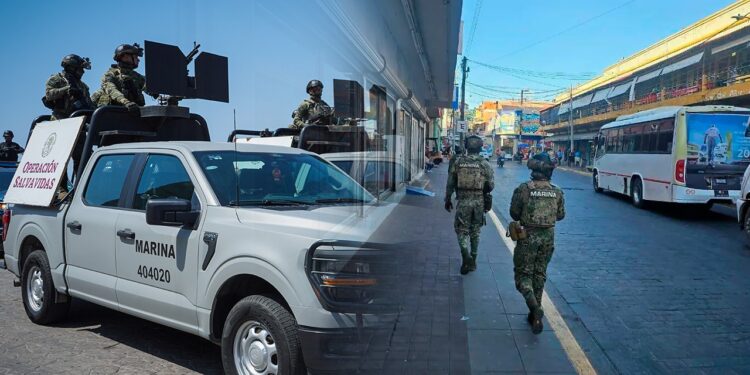 Comerciantes de Zona Dorada detectan mayor presencia de Marina a pie