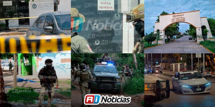 Martes violento en Mazatlán: seis hechos de alto impacto dejan dos muertos y tres heridos