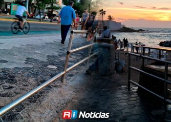 Reportan corte de barrotes en reja de protección entre el Malecón y Playa Pinitos