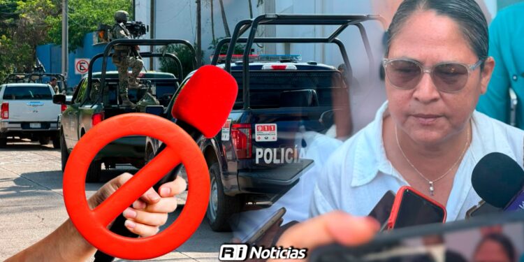 Evaden autoridades de Mazatlán a la prensa tras Mesa de Seguridad en medio de crisis violenta
