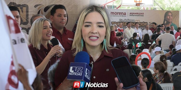 “Ya demostré que sé gobernar”: Estrella Palacios en asamblea de Morena en Mazatlán