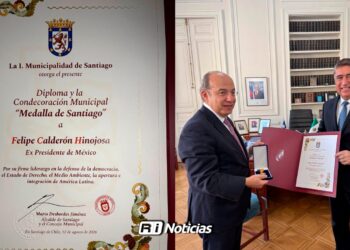 Premian a Felipe Calderón en Chile pese a las polémicas que dejó su gobierno