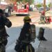 Conato de incendio moviliza a Bomberos en bodega del Centro de Culiacán