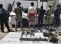 Marina asegura armamento y detiene a dos en Mazatlán