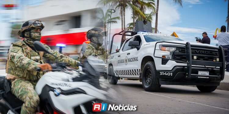 Marina y Guardia Nacional vigilan colonias y zona turística de Mazatlán con más de mil elementos: Alcaldesa