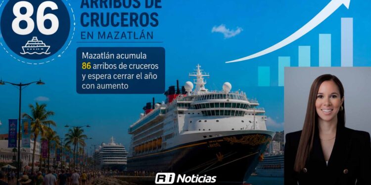 Mazatlán acumula 86 arribos de cruceros y espera cerrar el año con aumento