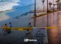Lluvias y cierres de playas golpean ventas de playa en Mazatlán