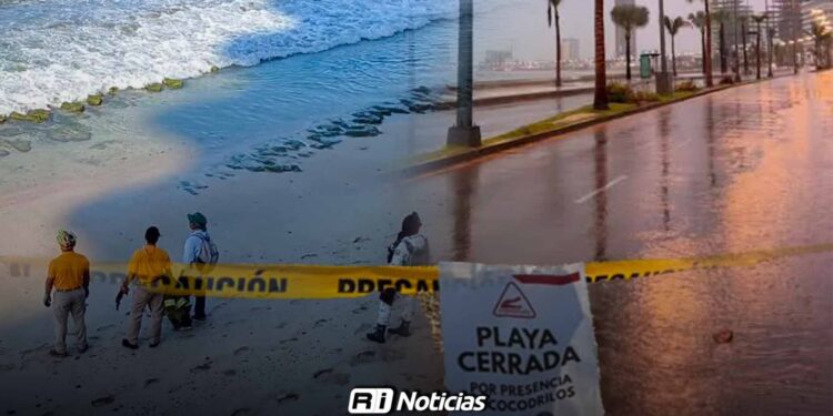 Lluvias y cierres de playas golpean ventas de playa en Mazatlán