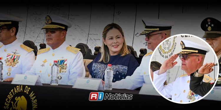 El mazatleco Martín Felipe de Jesús Santillán Murillo asume el mando de la Cuarta Región Naval