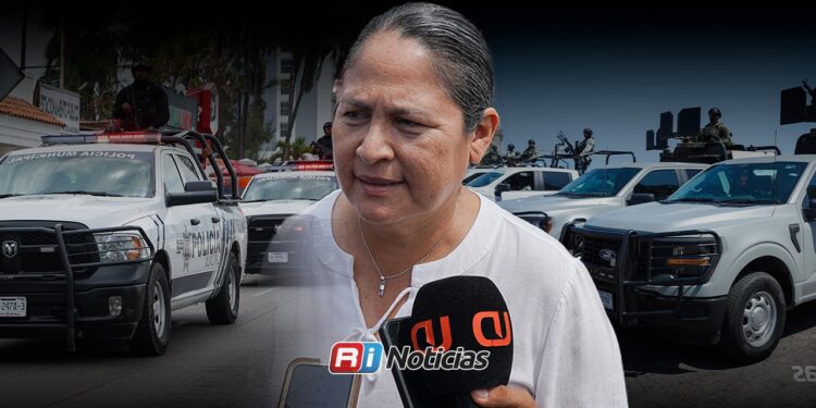 Alcaldesa de Mazatlán afirma que despliegue de más de 5 mil efectivos está dando resultados
