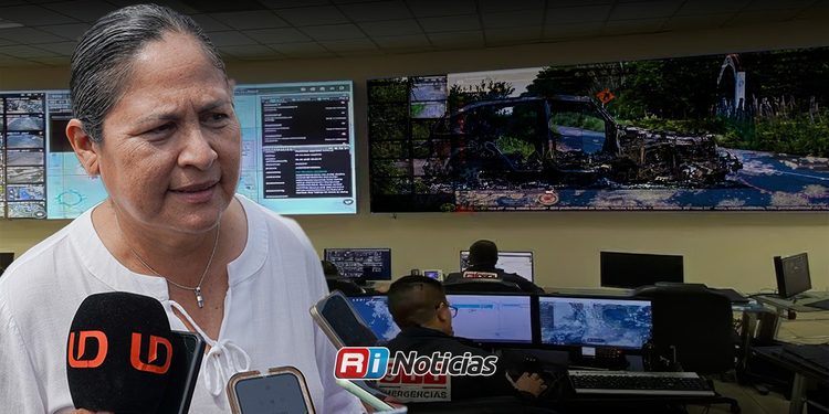“C4 solo reportó un vehículo quemado en la zona rural de Mazatlán”: Minerva Osuna