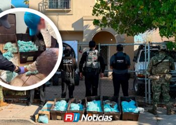 Aseguran 120 kilos de pastillas de fentanilo en Mexicali; Equivalen a más de 4 millones de dosis