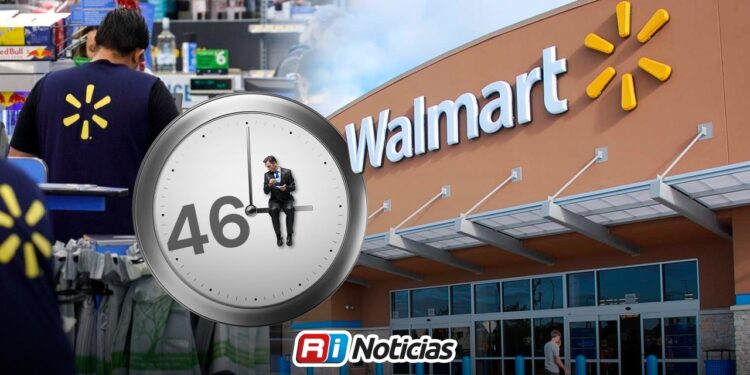 Walmart de México reducirá su jornada laboral a 46 horas semanales desde enero de 2027