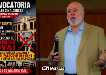 Convoca Manuel Clouthier a protesta contra Rocha Moya en Palacio de Gobierno