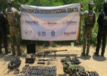 Aseguran armas y 49 artefactos explosivos improvisados durante operativo en Concordia