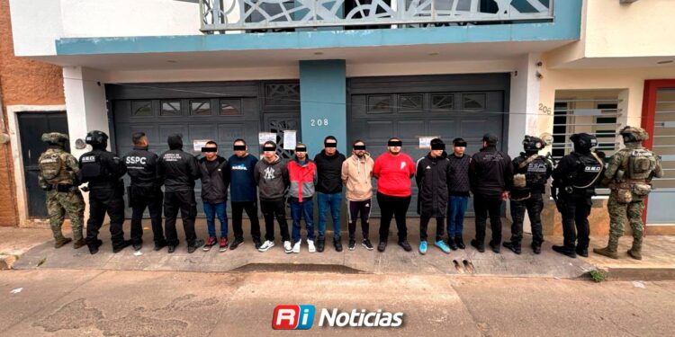 Detienen a 20 presuntos integrantes del CJNG en operativo en Hidalgo, Jalisco y Michoacán