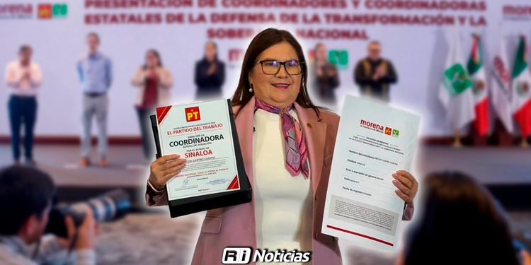 Designa Morena a Imelda Castro como coordinadora de la 4T en Sinaloa rumbo a 2027