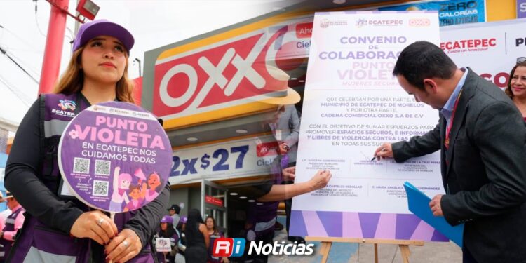 Más de 180 OXXO se convierten en Puntos Violeta para proteger a mujeres en riesgo