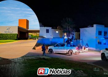 Irrumpen sujetos armados en residencial de Mazatlán y atacan vivienda