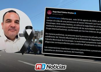 Asesinan en su domicilio al subdirector de Tránsito Municipal de Escuinapa