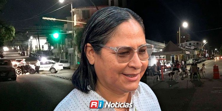 Alcaldesa pide evitar bloqueos viales para permitir trabajo de CFE en Mazatlán