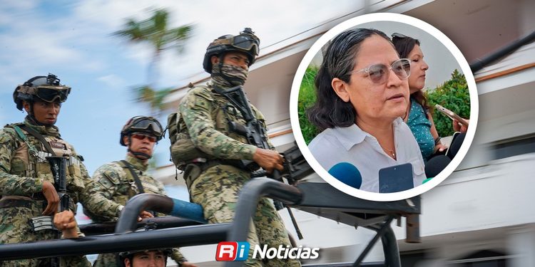 Alcaldesa de Mazatlán confirma permanencia de 6 mil elementos de seguridad