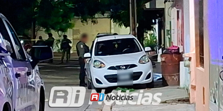 Asesinan a balazos a un hombre en el fraccionamiento Puesta del Sol
