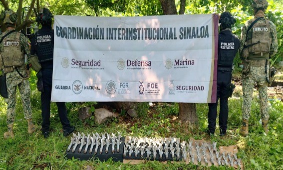Hallan campamento con 172 explosivos y miles de cartuchos en Concordia