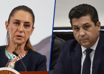 Cabeza de Vaca ‘reta’ a Sheinbaum y dice que se queda en EU… pero aun así busca la Presidencia de México