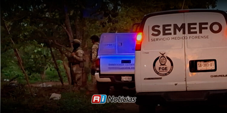 Persiguen y asesinan a balazos a un hombre en Villa Juárez, Navolato