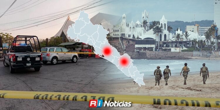 Mazatlán supera a Culiacán en homicidios; violencia se desplaza al sur de Sinaloa