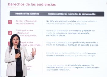Los lineamientos de derechos de audiencias no tocan los contenidos, eso garantiza que no habrá censura: Sheinbaum