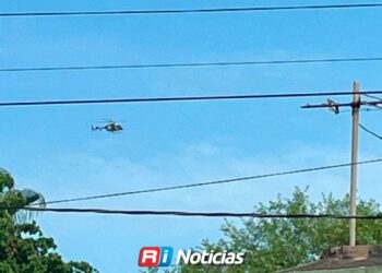 Helicóptero militar realiza sobrevuelos en Culiacán tras reporte de disparos